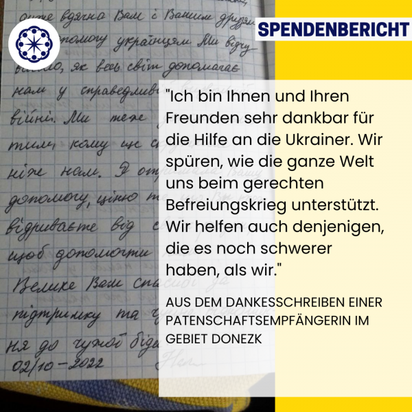 SPendenbericht Nov